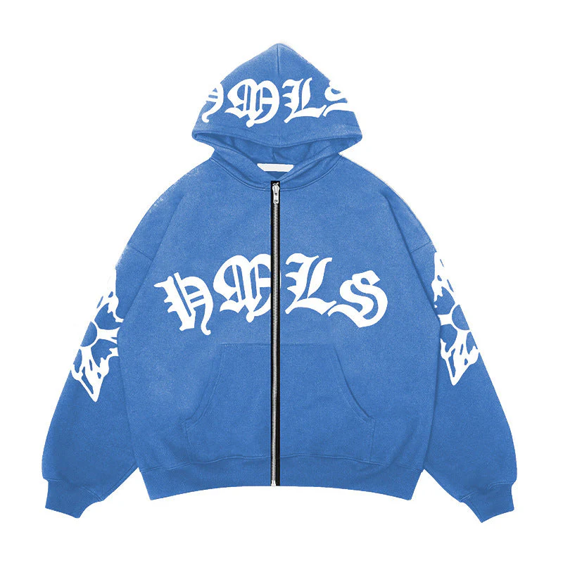 Foam Zipper Hoodie - Image 5
