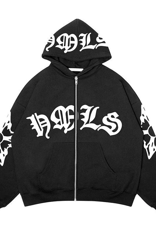 Foam Zipper Hoodie - Image 6