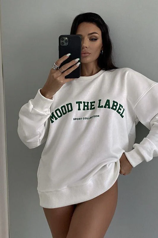 Loose printed Casual Hoodie - Image 3