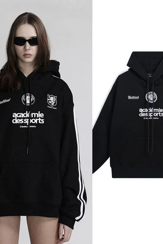 American retro embroidery pure cotton Hoodie - Image 6