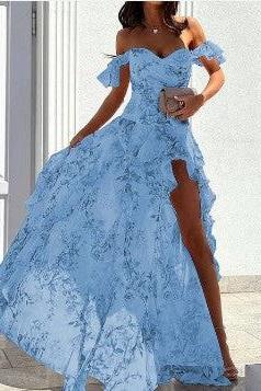 Loose long floral dress - Image 5