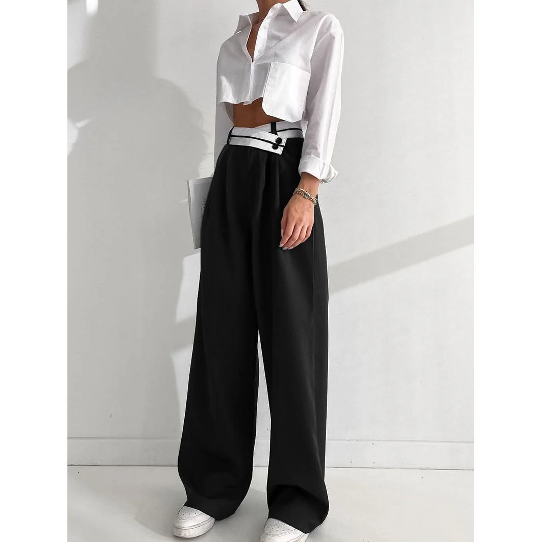 Casual drape mopping pants - Image 4