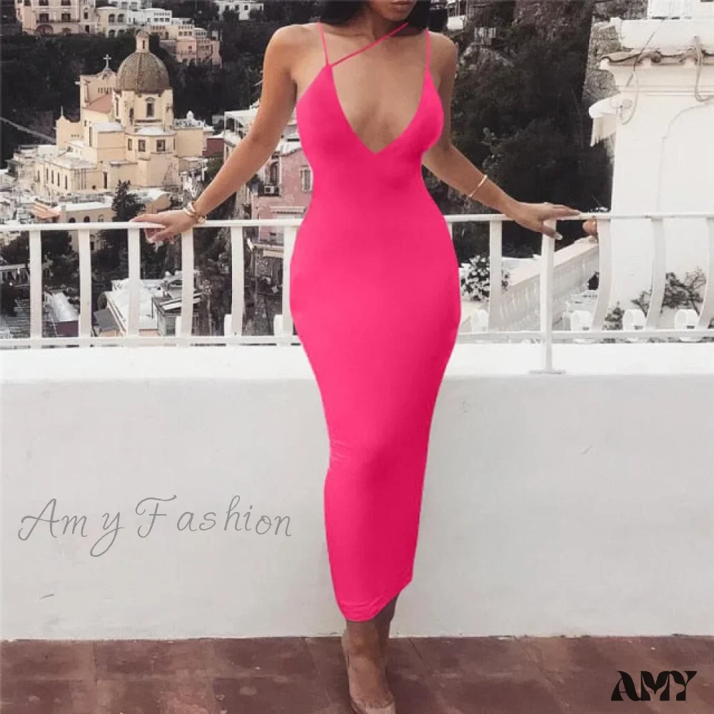 Amy Fashion - Fashion Long Party Bodycon Dresses - Image 3