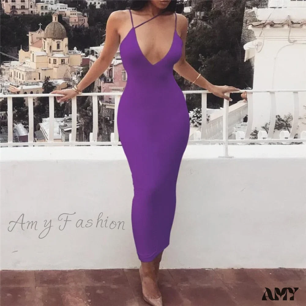 Amy Fashion - Fashion Long Party Bodycon Dresses - Image 6