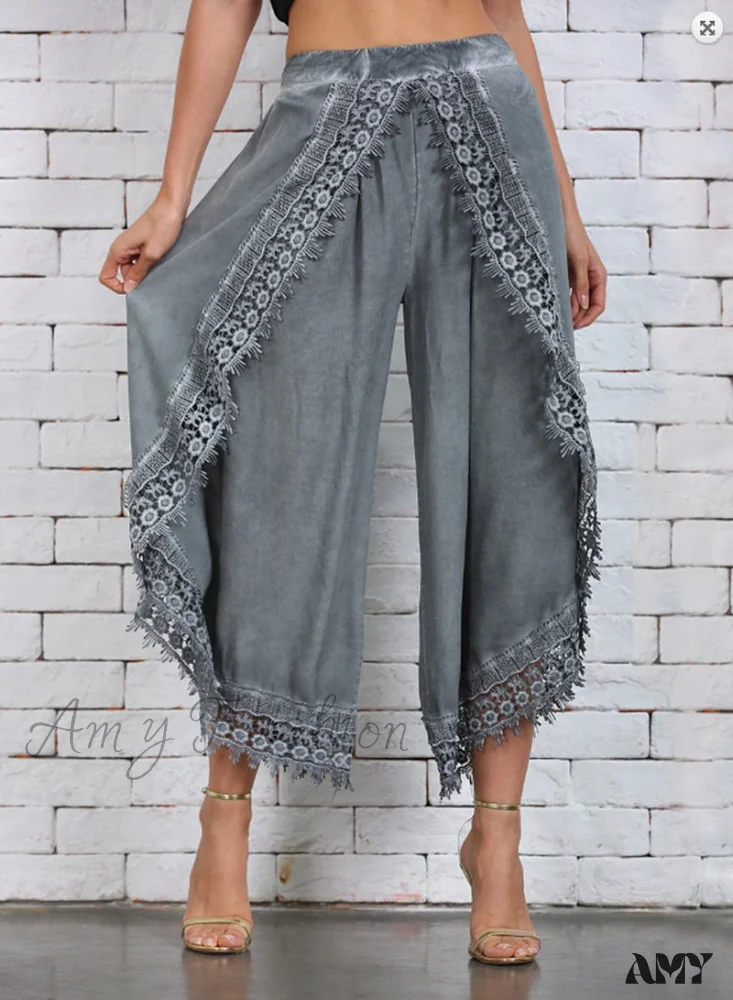 Amy Fashion - Fashion Loose Harem Sports Pants - Image 3