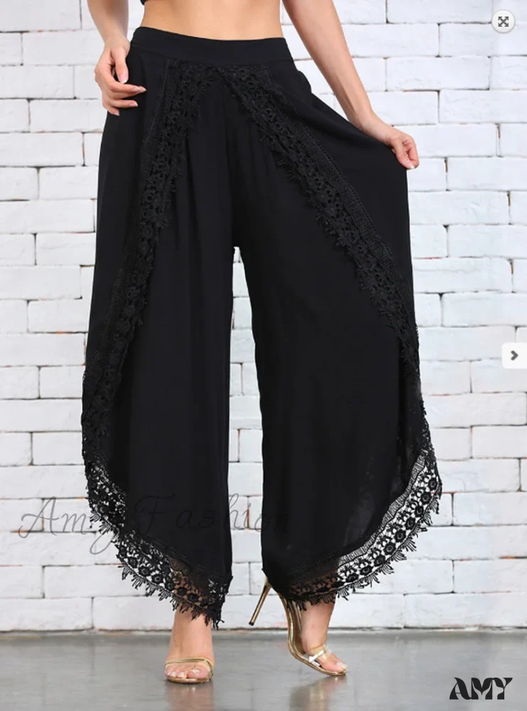 Amy Fashion - Fashion Loose Harem Sports Pants - Image 7