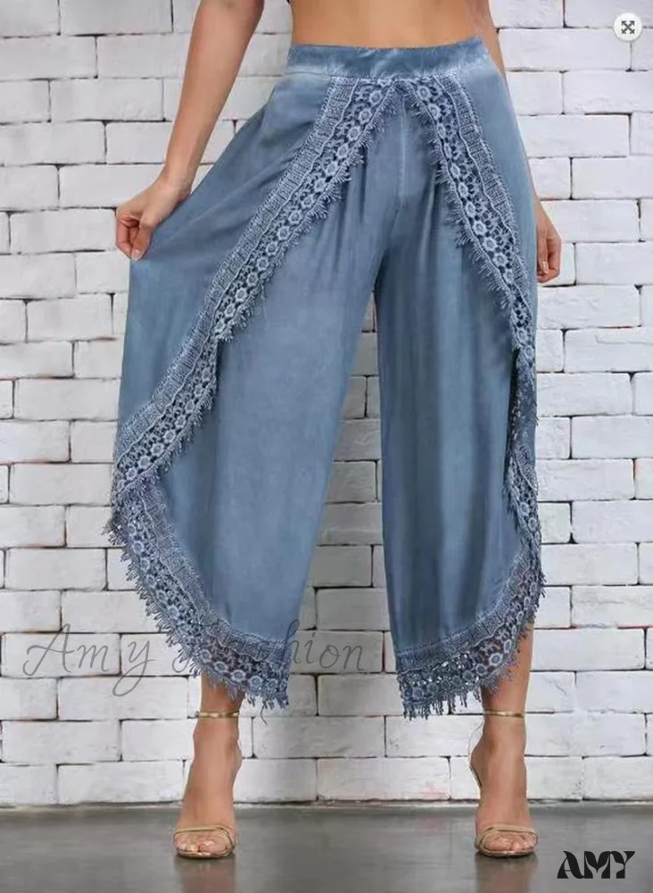Amy Fashion - Fashion Loose Harem Sports Pants - Image 8