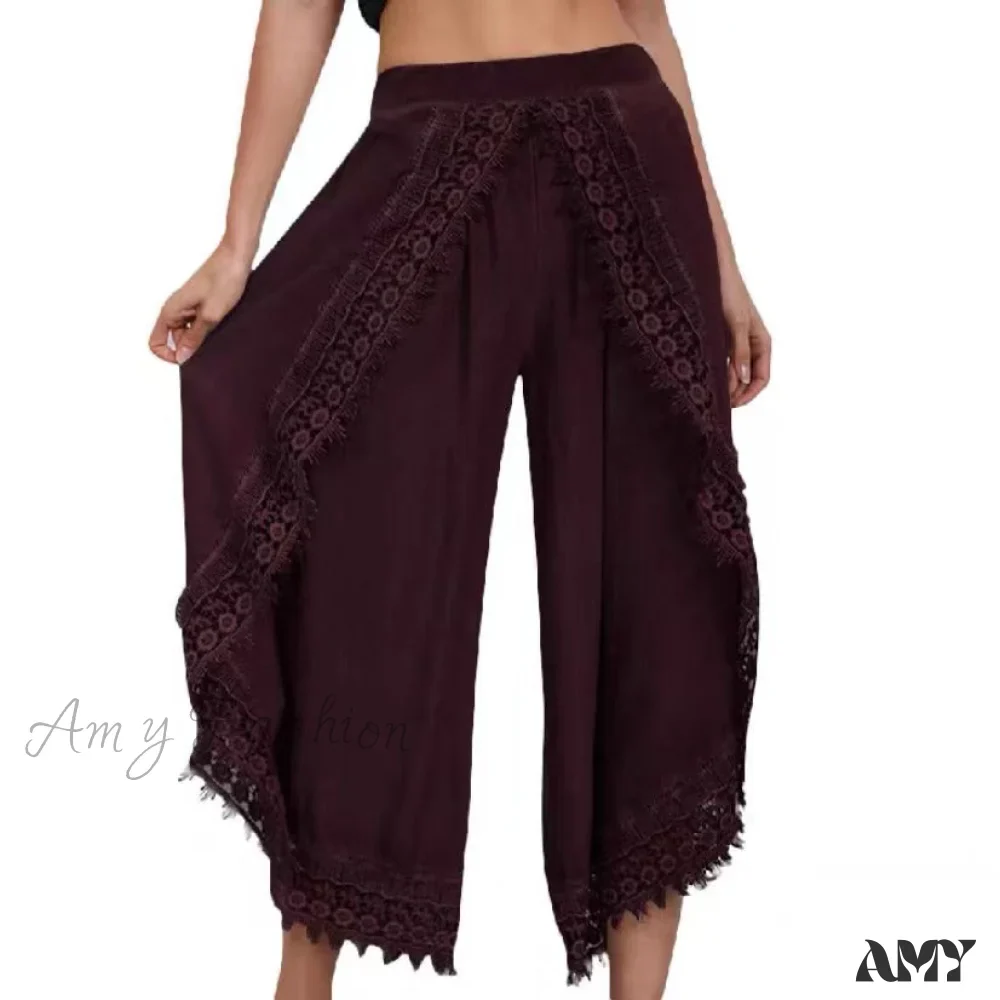 Amy Fashion - Fashion Loose Harem Sports Pants - Image 9