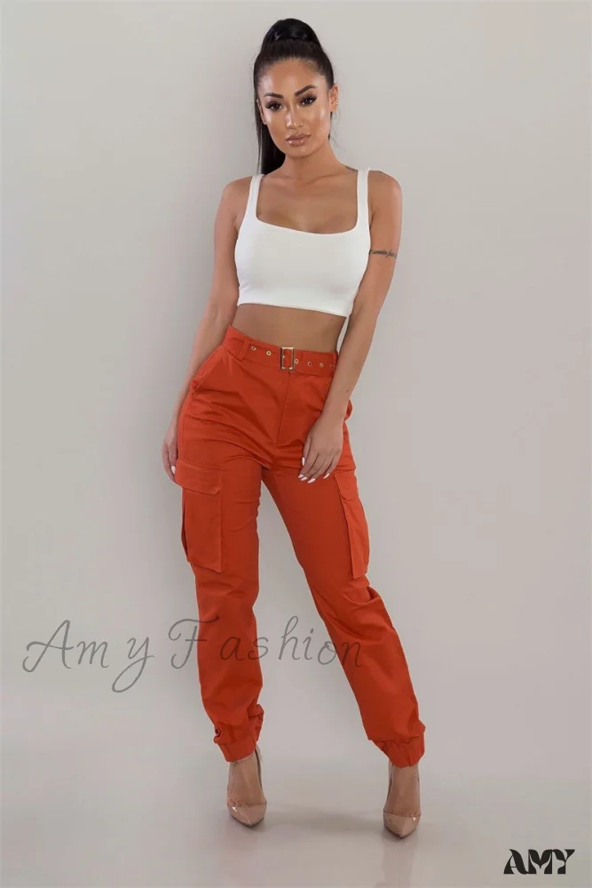 Amy Fashion - Fashion Casual Jogger Capris Pants - Image 15