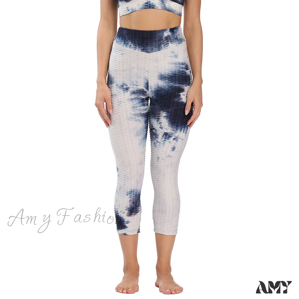 Amy Fashion - Ruched Butt Leggings Capris Pants - Image 21