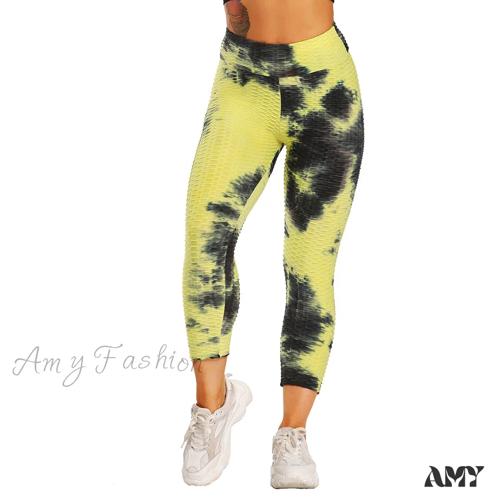 Amy Fashion - Ruched Butt Leggings Capris Pants - Image 22