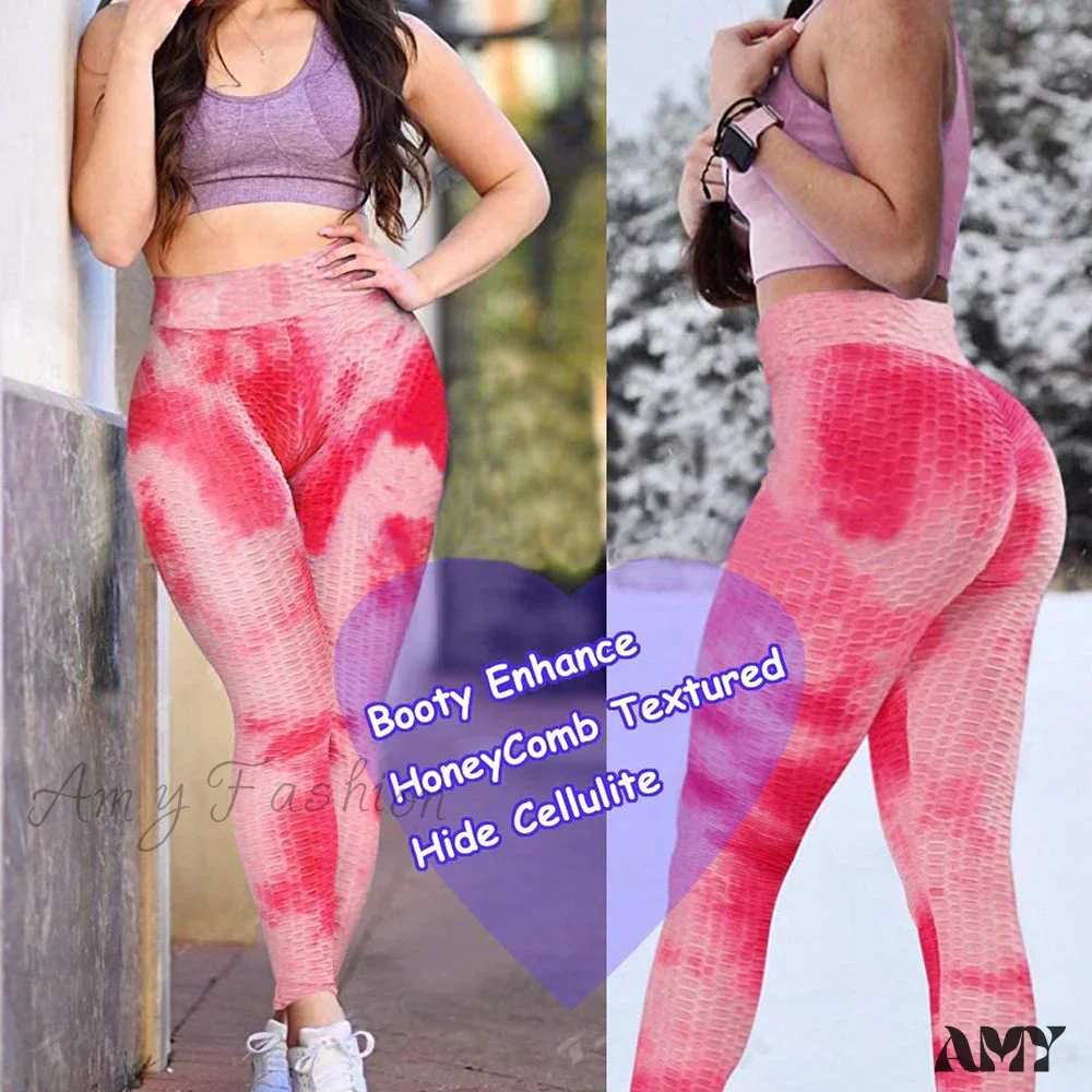 Amy Fashion - Ruched Butt Leggings Capris Pants - Image 5
