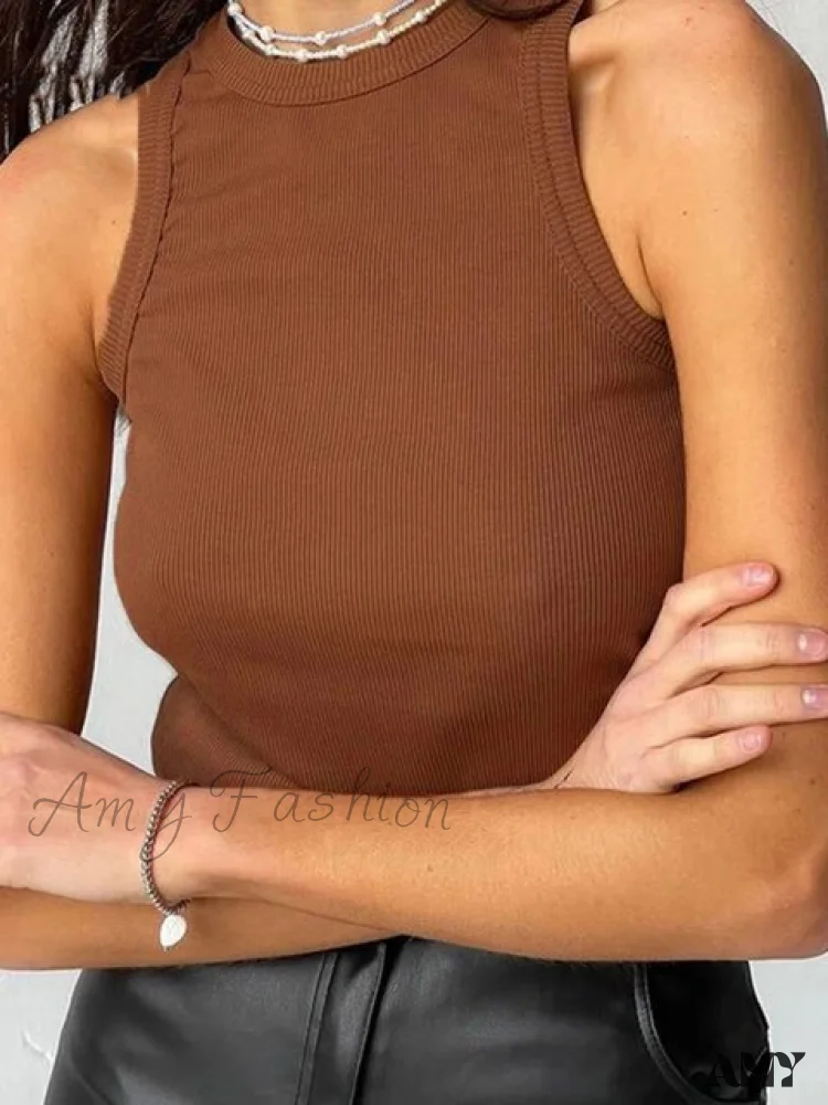 Amy Fashion - Off Shoulder Sexy Crop Tube Tank Summer Fashion Basic - Image 10