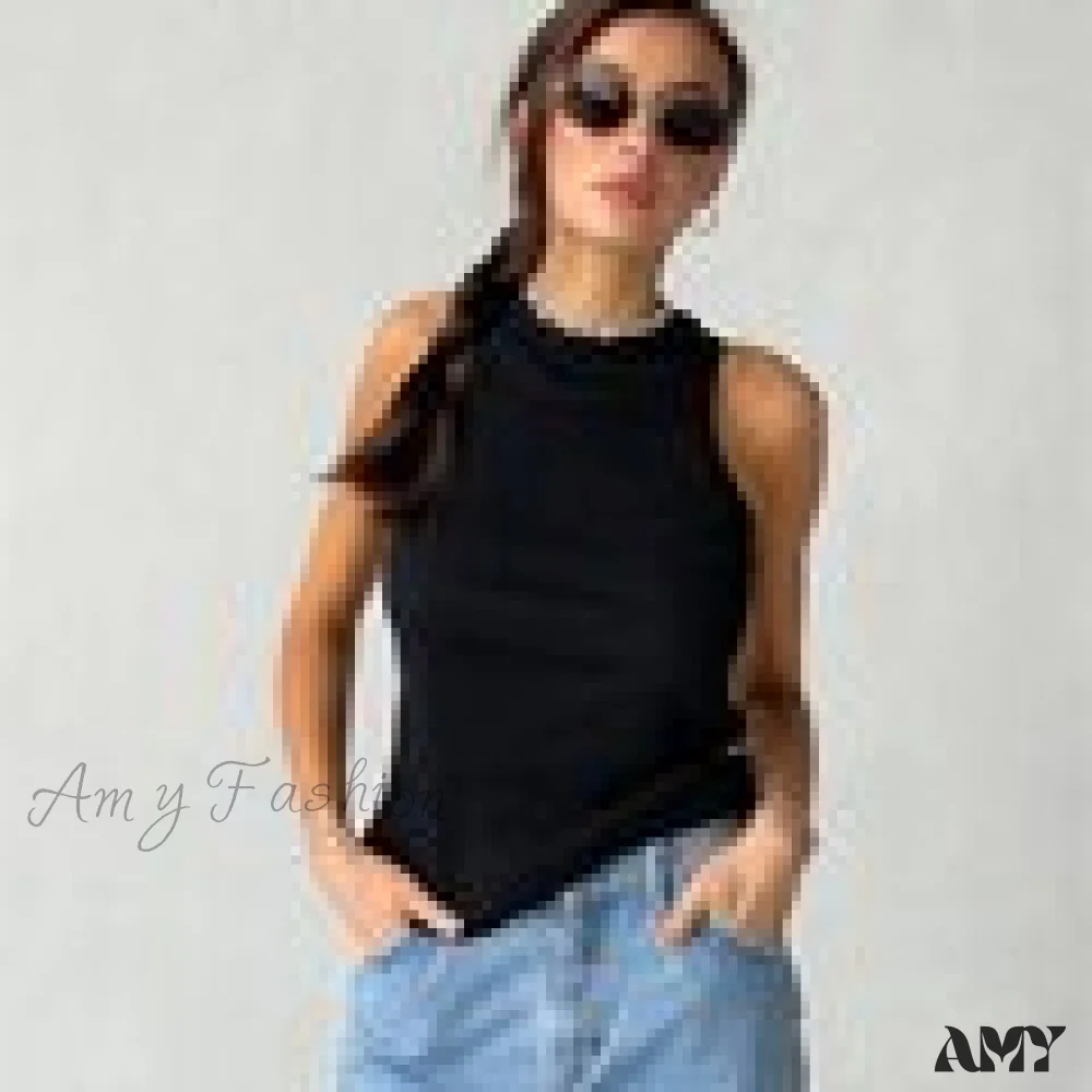 Amy Fashion - Off Shoulder Sexy Crop Tube Tank Summer Fashion Basic - Image 14