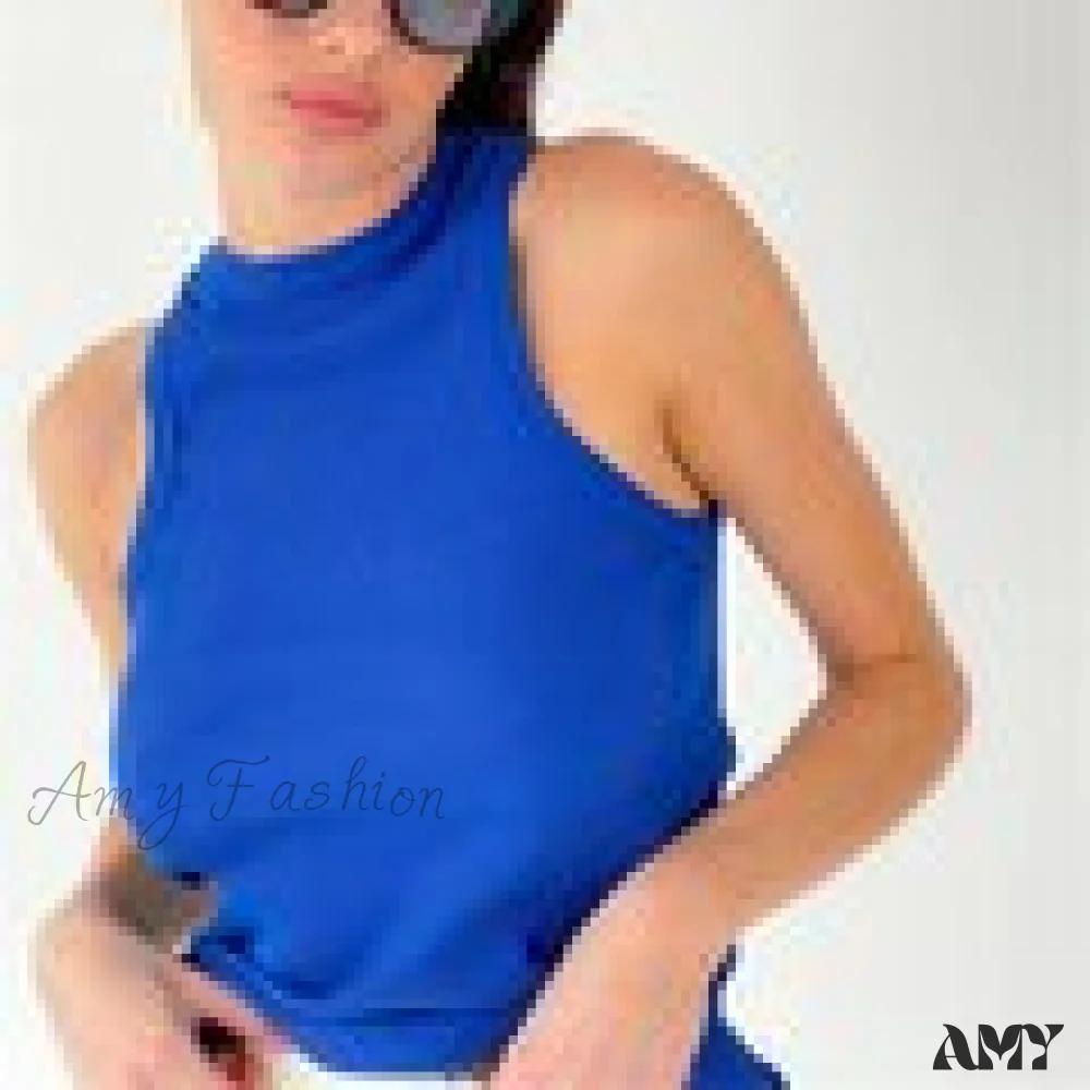Amy Fashion - Off Shoulder Sexy Crop Tube Tank Summer Fashion Basic - Image 15