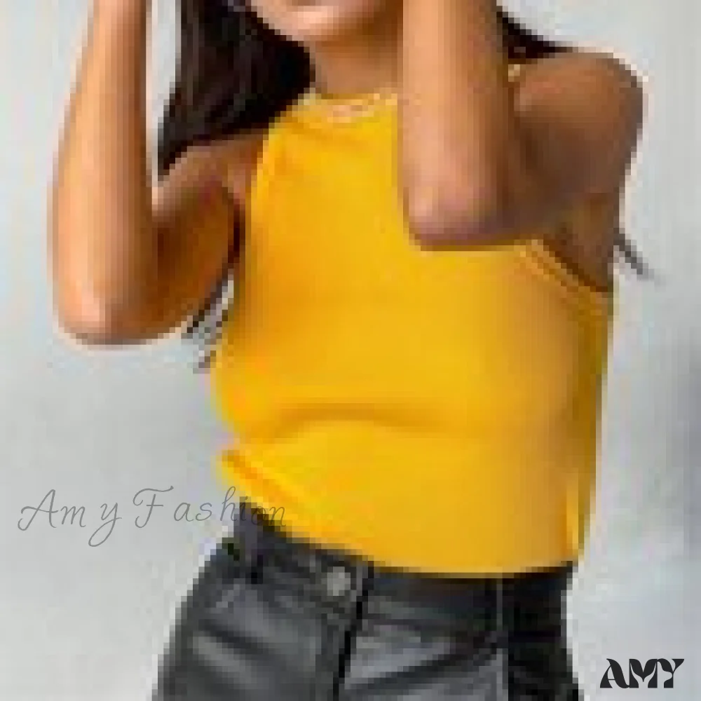 Amy Fashion - Off Shoulder Sexy Crop Tube Tank Summer Fashion Basic - Image 18