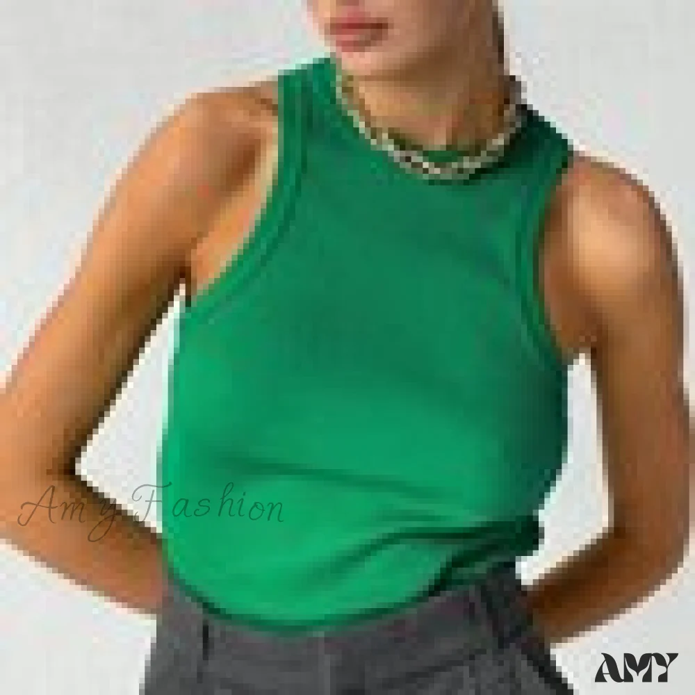 Amy Fashion - Off Shoulder Sexy Crop Tube Tank Summer Fashion Basic - Image 24