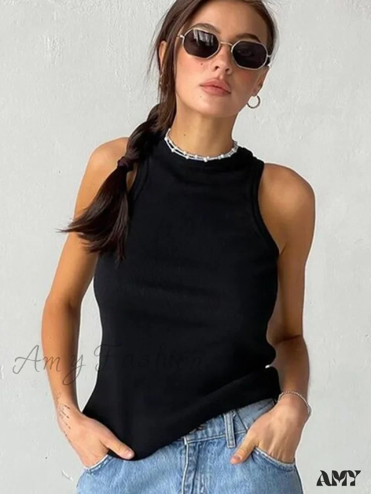 Amy Fashion - Off Shoulder Sexy Crop Tube Tank Summer Fashion Basic - Image 3
