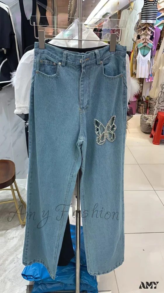 Amy Fashion - Fashion High Street Denim Coats - Image 7