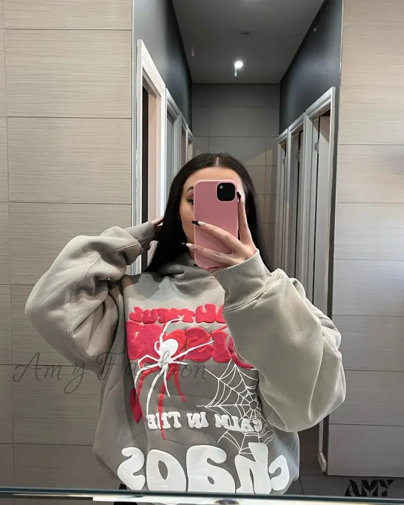 Harajuku Y2K Loose Trendy Comfortable Hip Hop Punk Long Sleeve Stylish Hoodies - Image 6