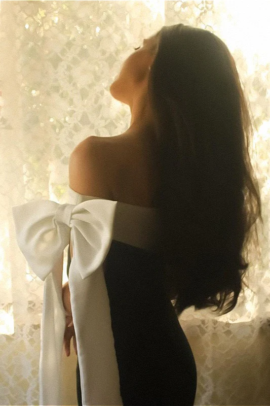 High-End One-Shoulder Slim Bandage Party Dress - Image 6
