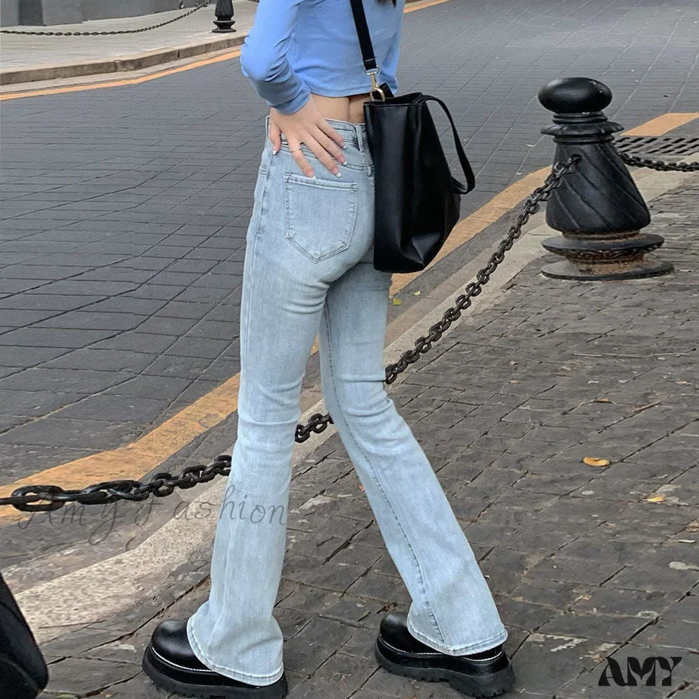 Amy Fashion - High Waist Loose Comfortable Jeans - Image 5
