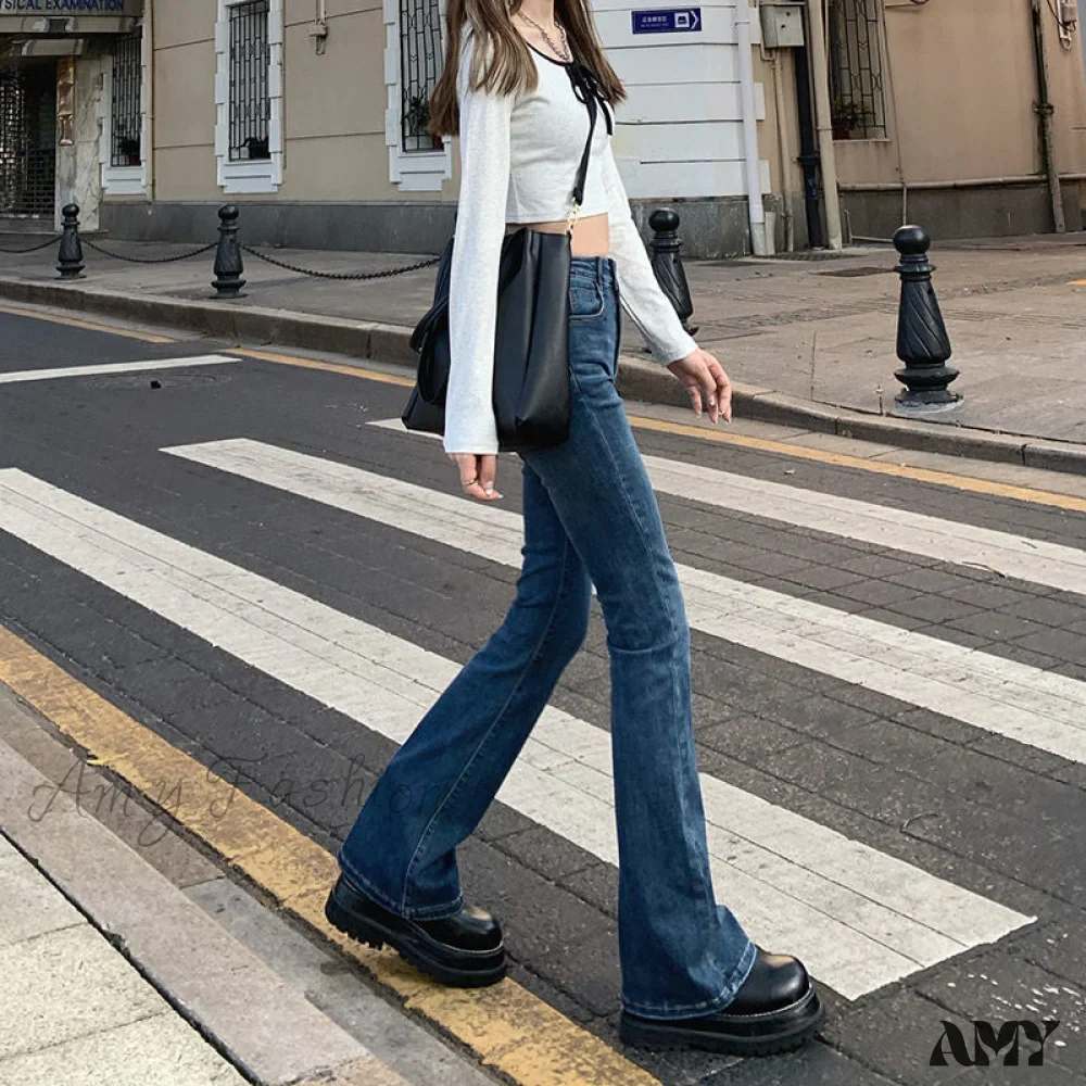 Amy Fashion - High Waist Loose Comfortable Jeans - Image 7