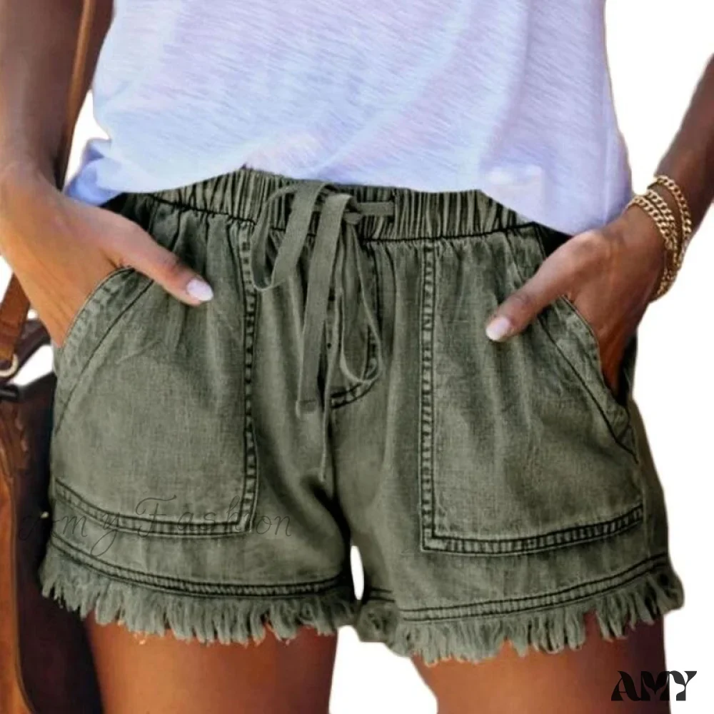 Amy Fashion - High Waisted Large Size XXL Short - Image 3