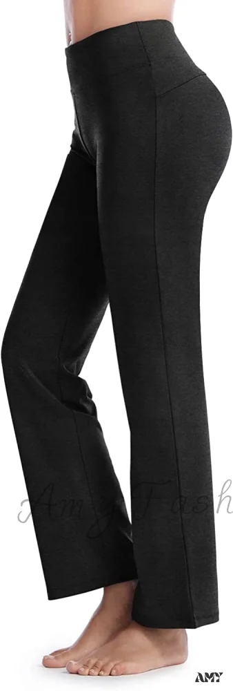 Amy Fashion - Capri Petite Regular Tall Length Women's Straight Leg Yoga Pants - Image 14