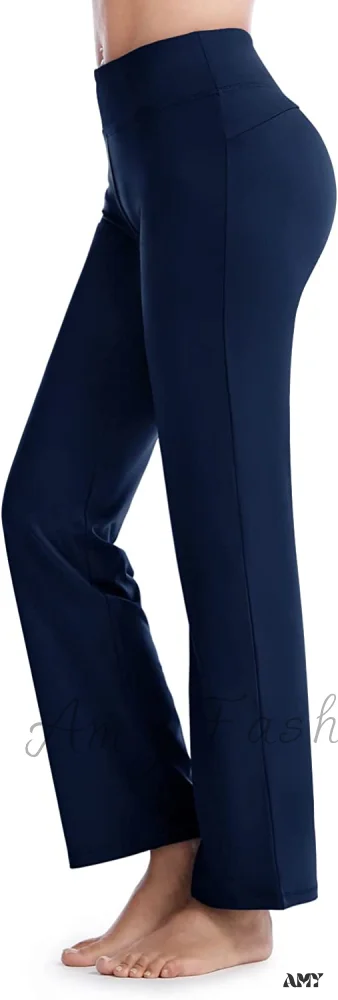 Amy Fashion - Capri Petite Regular Tall Length Women's Straight Leg Yoga Pants - Image 22