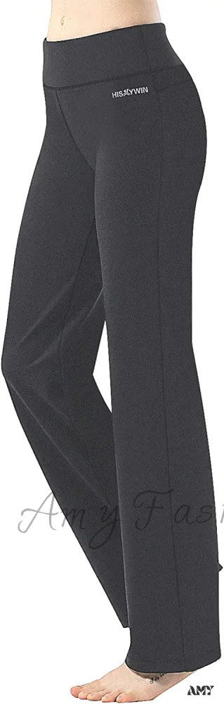 Amy Fashion - Capri Petite Regular Tall Length Women's Straight Leg Yoga Pants - Image 24