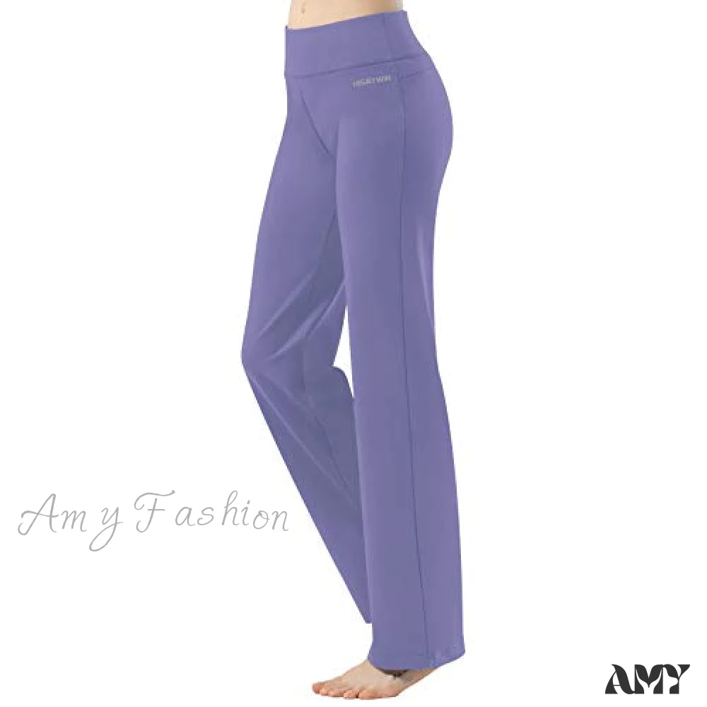 Amy Fashion - Capri Petite Regular Tall Length Women's Straight Leg Yoga Pants - Image 7