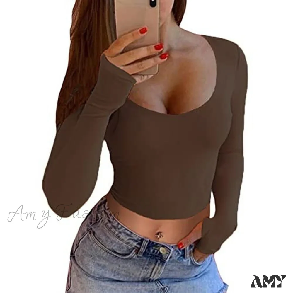 Amy Fashion - Hot Pink Crop Tops - Image 2
