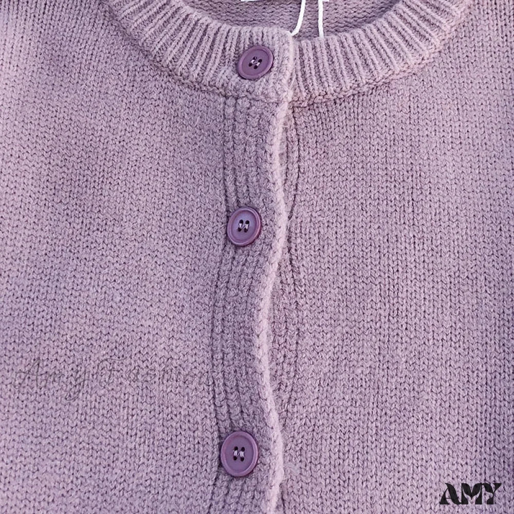 Amy Fashion - Sweaters Cardigans Warm Casual Arrival Solid Knitwear Loose Coat - Image 16
