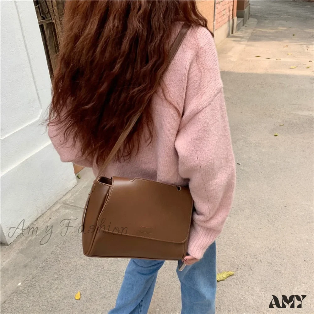 Amy Fashion - Sweaters Cardigans Warm Casual Arrival Solid Knitwear Loose Coat - Image 5