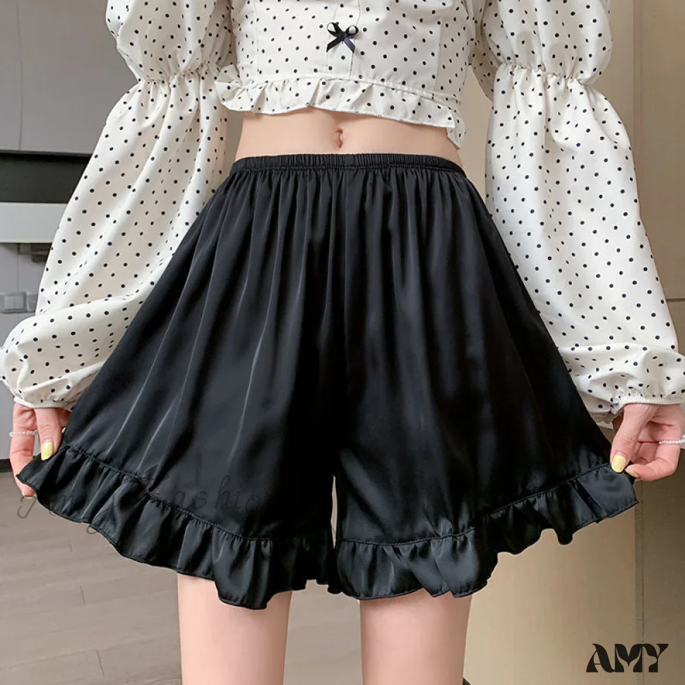 Amy Fashion - Ice Silk Safety Short Pants - Image 2