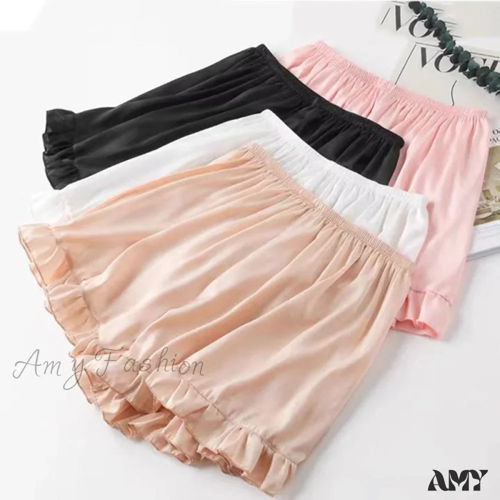 Amy Fashion - Ice Silk Safety Short Pants - Image 5