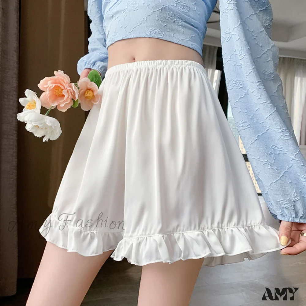 Amy Fashion - Ice Silk Safety Short Pants - Image 7