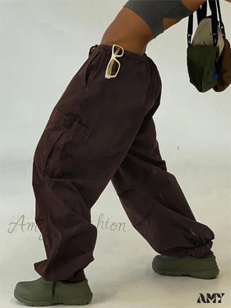 Amy Fashion - Women Fashion Casual Drawstring y2k Pants - Image 11