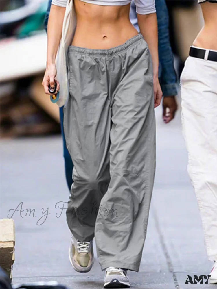 Amy Fashion - Women Fashion Casual Drawstring y2k Pants - Image 17
