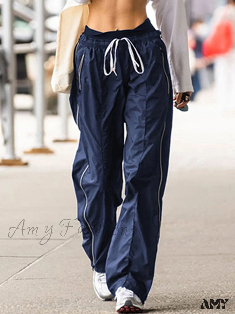 Amy Fashion - Women Fashion Casual Drawstring y2k Pants - Image 18
