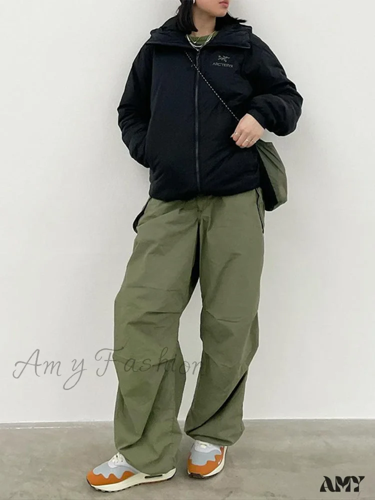 Amy Fashion - Women Fashion Casual Drawstring y2k Pants - Image 2