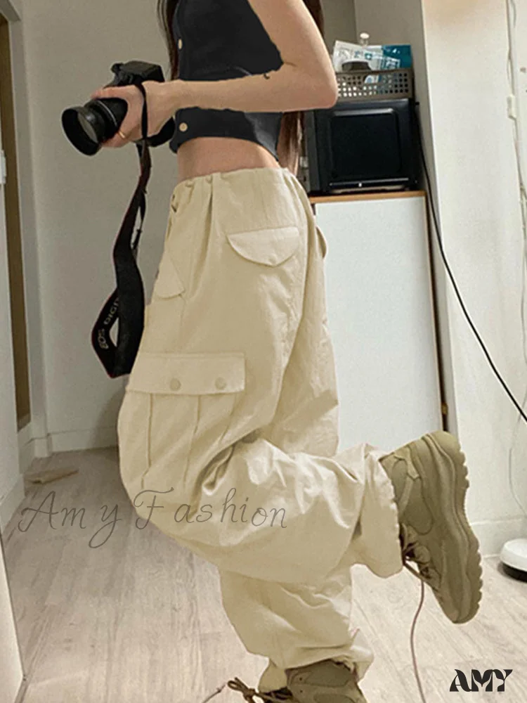 Amy Fashion - Women Fashion Casual Drawstring y2k Pants - Image 20