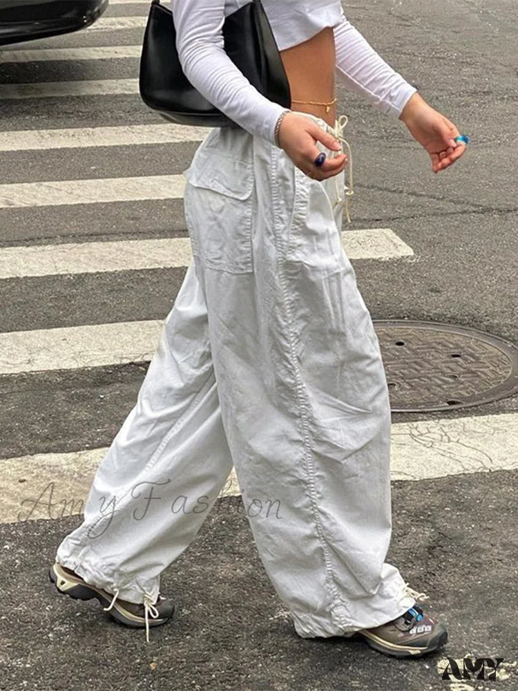 Amy Fashion - Women Fashion Casual Drawstring y2k Pants - Image 5