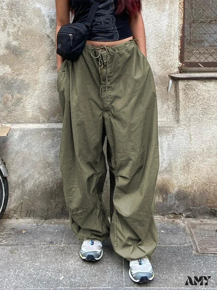 Amy Fashion - Women Fashion Casual Drawstring y2k Pants - Image 6