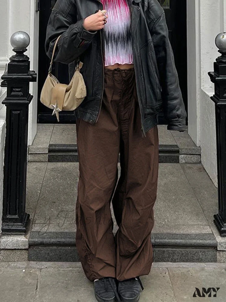 Amy Fashion - Women Fashion Casual Drawstring y2k Pants - Image 7