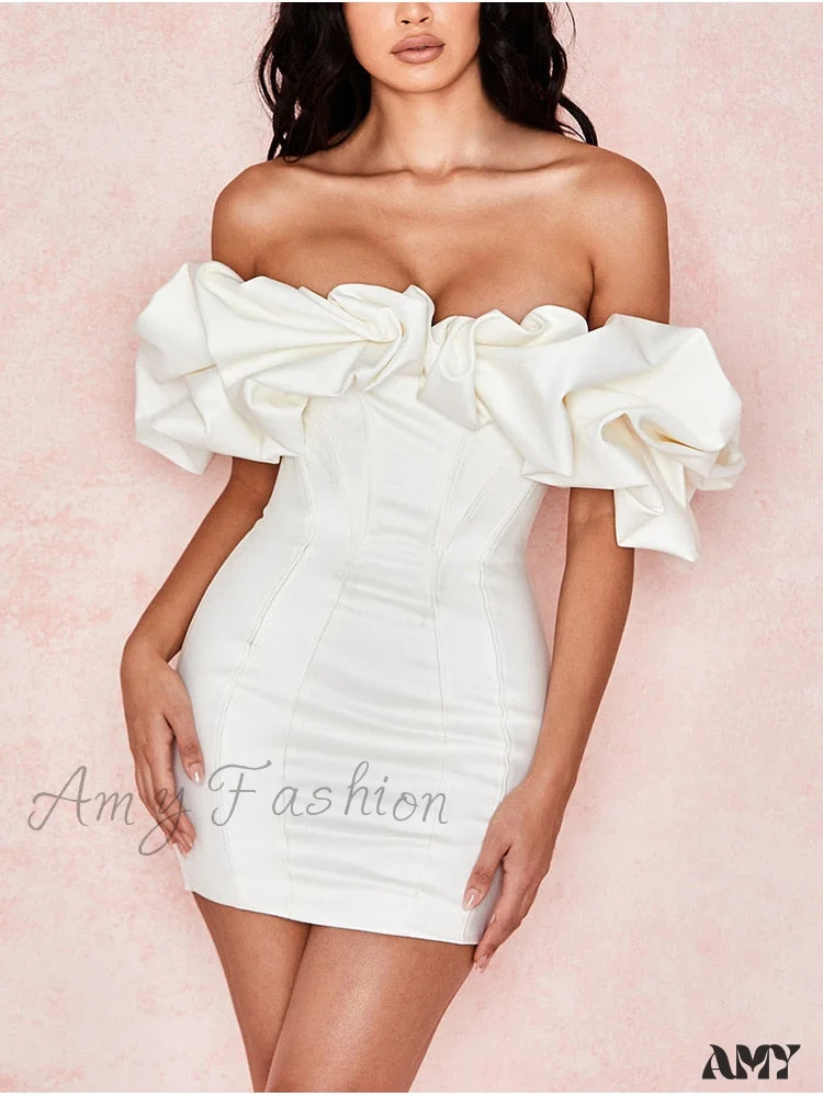 Amy Fashion - Classic Elegant Party Club Wear Slim Fit Bodycon Dress - Image 14