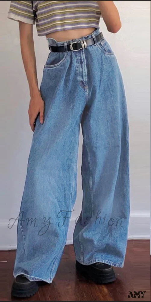 Amy Fashion - Korean Style Denim Boot Jeans - Image 7