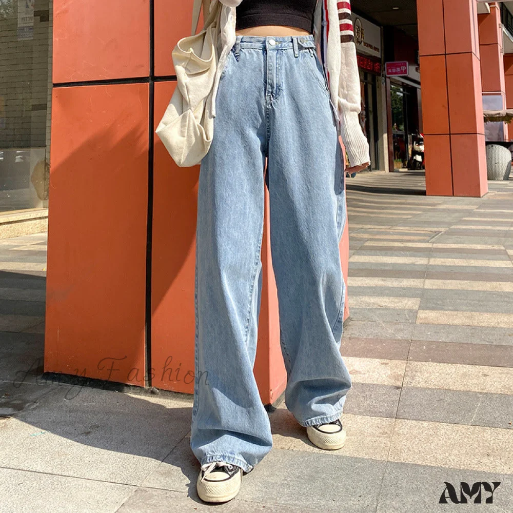Amy Fashion - Korean Style Denim Boot Jeans - Image 8
