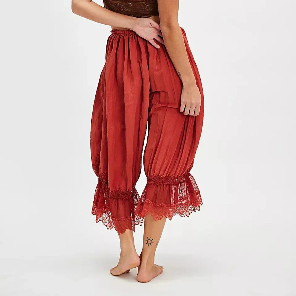 Lace Patchwork Lantern Pant - Image 6